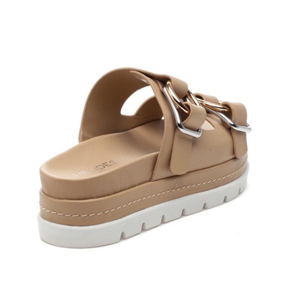 NWT J/SLIDES BAHA Sand Leather Sandal - Picture 3 of 15